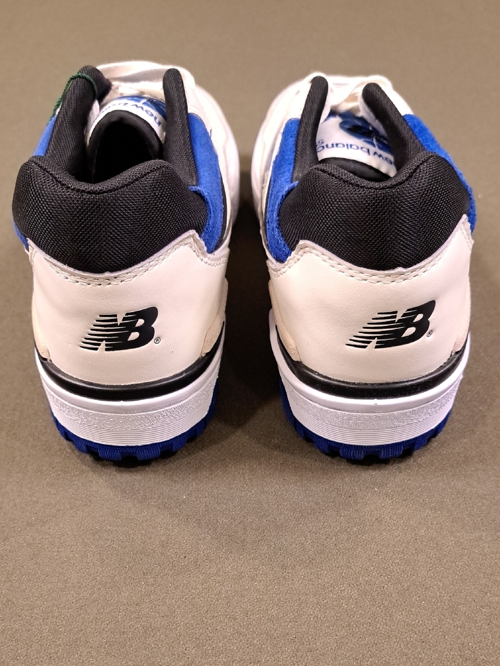 New Balance 550 - Color: Sea Salt/Team Royal - Size: Men 9 - Picture 5 of 11